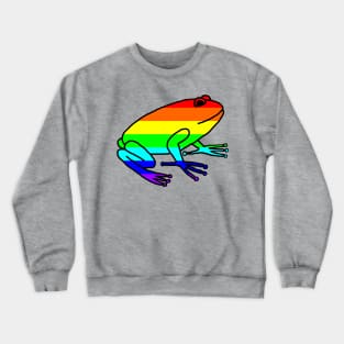 Rainbow Frog Crewneck Sweatshirt